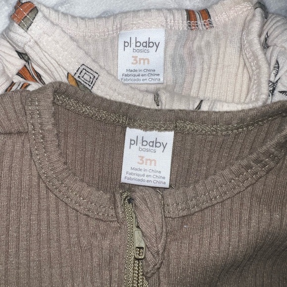 pl baby basics baby Ribbed Footie Set - Picture 4 of 4